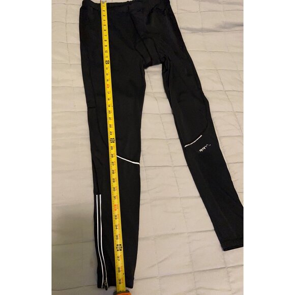 Trayl Cycling Pants Black Exercise Zip Leg Men’s XL Reflective - Picture 15 of 16
